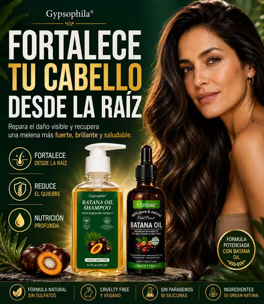 COMBO BATANA ACEITE + SHAMPOO El dúo definitivo para transformar tu cabello